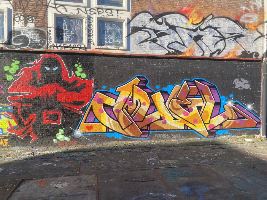 hocus, duel, ndsm, graffiti, amsterdam
